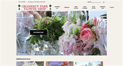 Desktop Screenshot of gramercyflowers.com