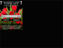 Tablet Screenshot of gramercyflowers.com